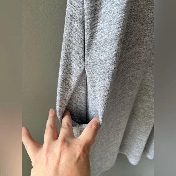 Wilfred Free Dress Marcoux Dress Jersey T-Shirt Dress With Pockets Gray Size XXS - Picture 5 of 8